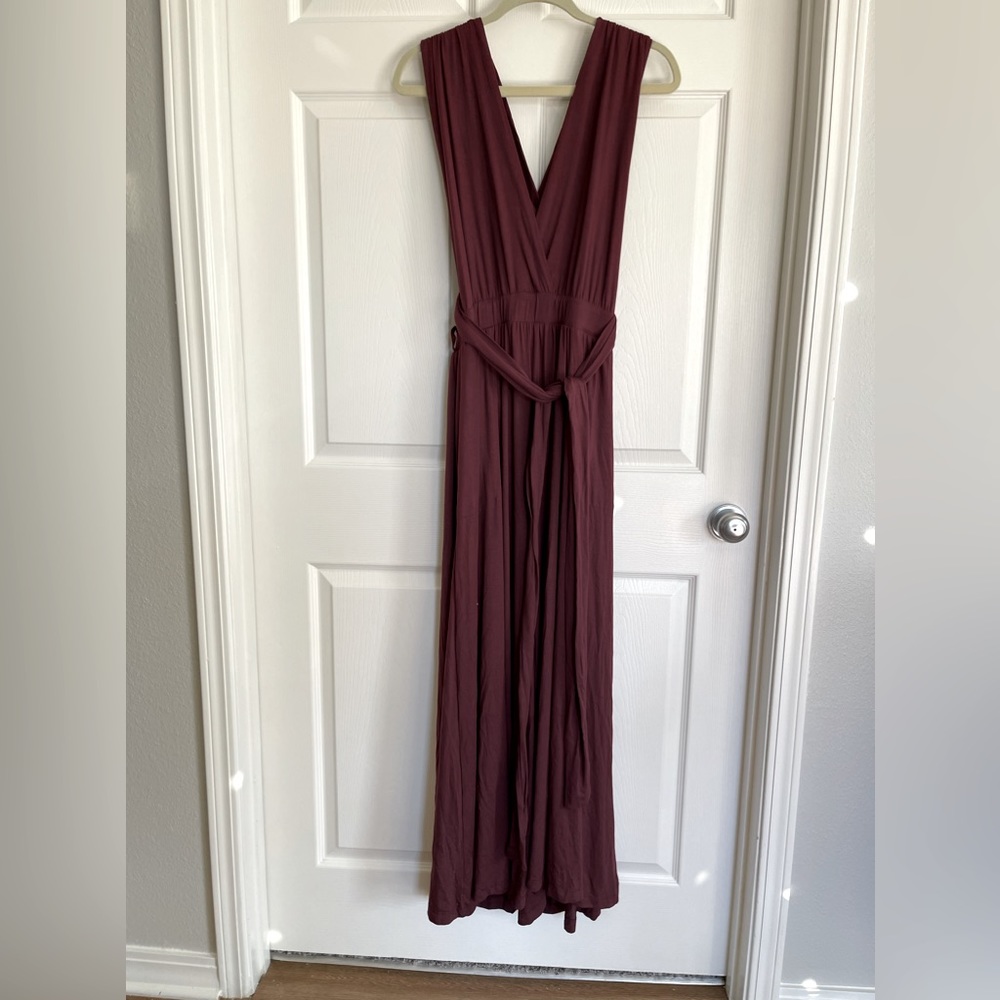 Plum Convertible One Piece - L